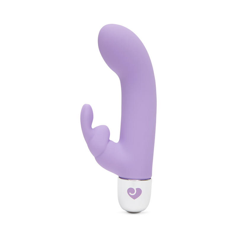 Lovehoney mon ami rabbit vibrator purple silicone, UK version