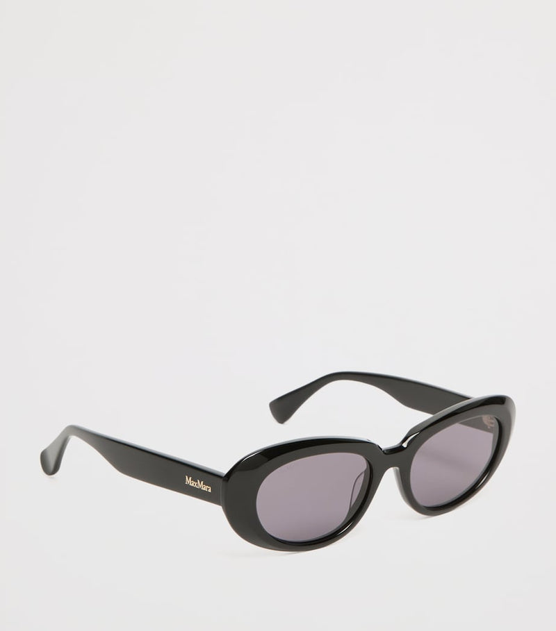 Max Mara oval acetate designer sunglasses (British brand)