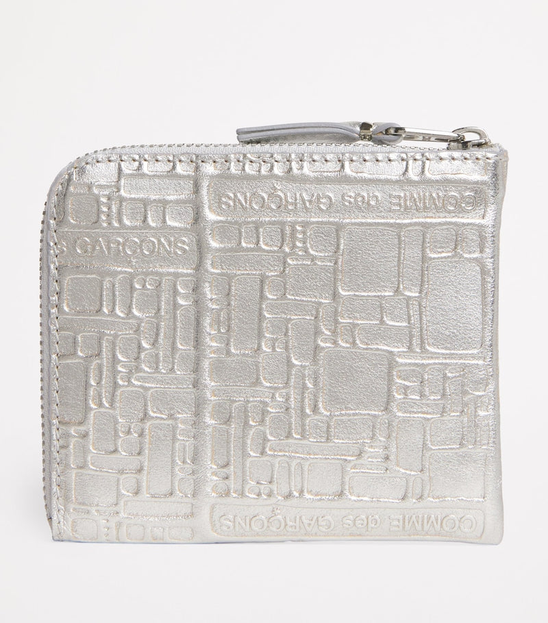 Comme des Garçons leather zipped card holder - British product