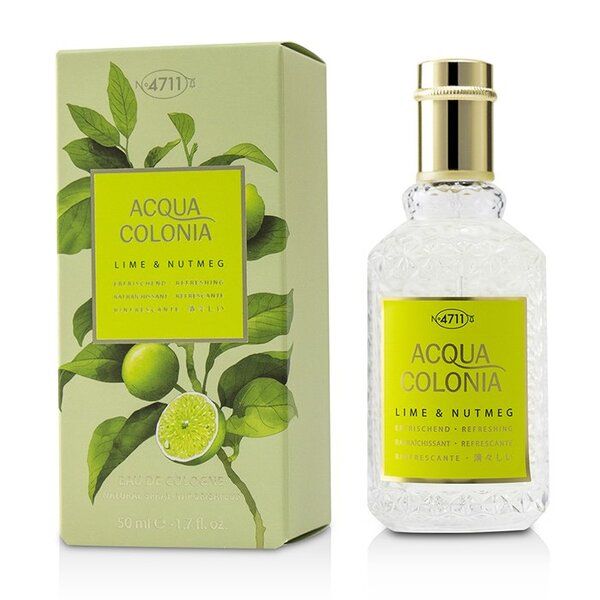 Acqua Colonia Lime & Nutmeg Eau De Cologne Spray - 50ml - McGrocer