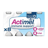 Actimel Original 0% Added Sugar Fat Free Yoghurt Drink 8 x 100g - McGrocer