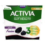 Activia Prune Fusions Yoghurt 4 x 120g - McGrocer