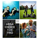 Activity Superstore Mega Choice Gift Experience Voucher for Two - McGrocer