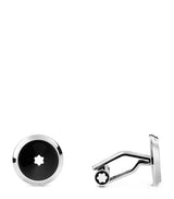 Harrods Montblanc Stainless Steel Star Cufflinks- Buy online at McGrocer