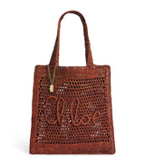 Harrods Chloé Raffia Summer Banana Tote Bag- Buy online at McGrocer