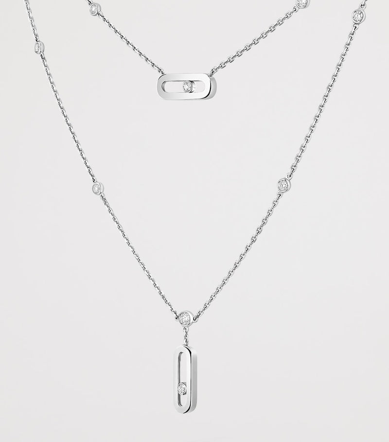 Messika Move Uno diamond necklace 0.30ct (British brand)