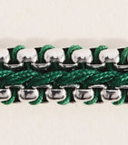 Tateossian sterling silver woven Tris bracelet - British product
