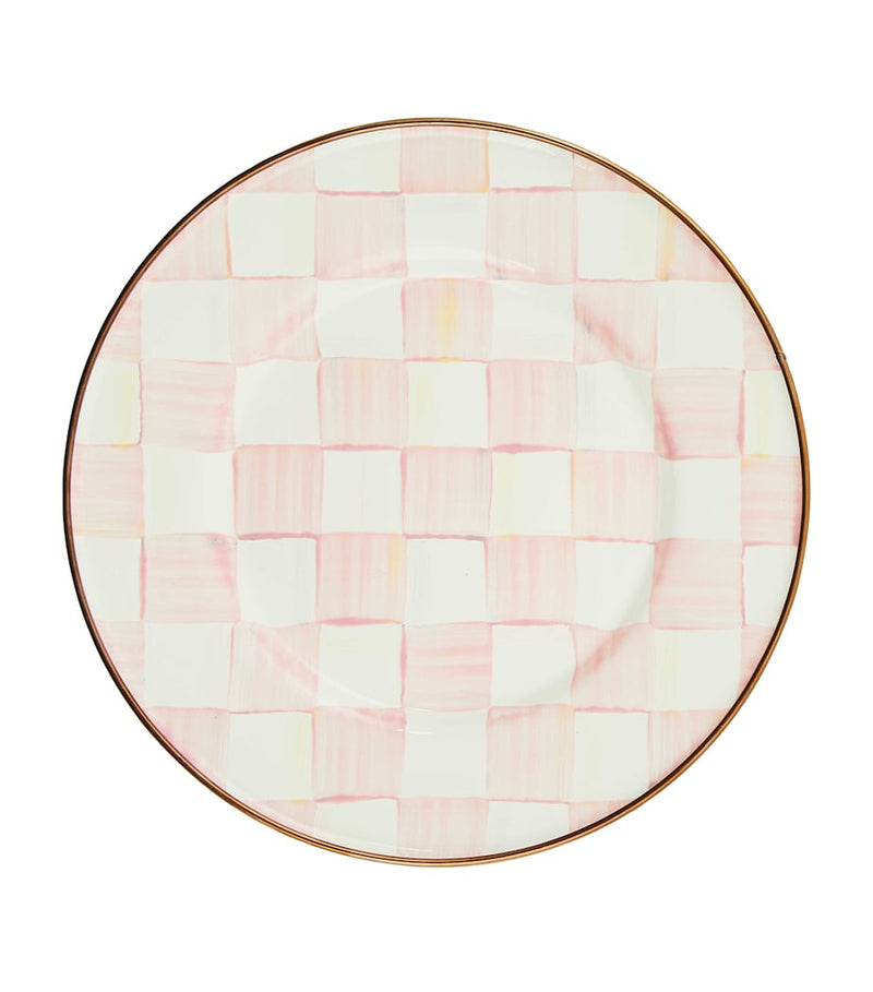 MacKenzie-Childs Rosy Check dessert plate 20cm - British product