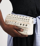 Tory Burch small embellished Charlie shoulder bag - British product