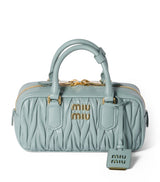 Harrods Miu Miu Matelassé Leather Arcadie Top-Handle Bag- Buy online at McGrocer