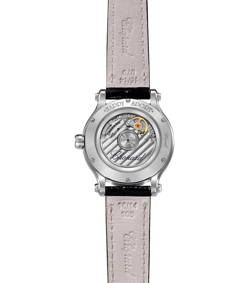 Chopard Happy Sport automatic diamond watch 33mm, imported from the UK