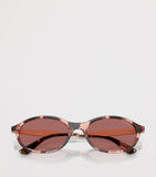 Vogue Oval Sunglasses slim oval shape coloured tint, UK version