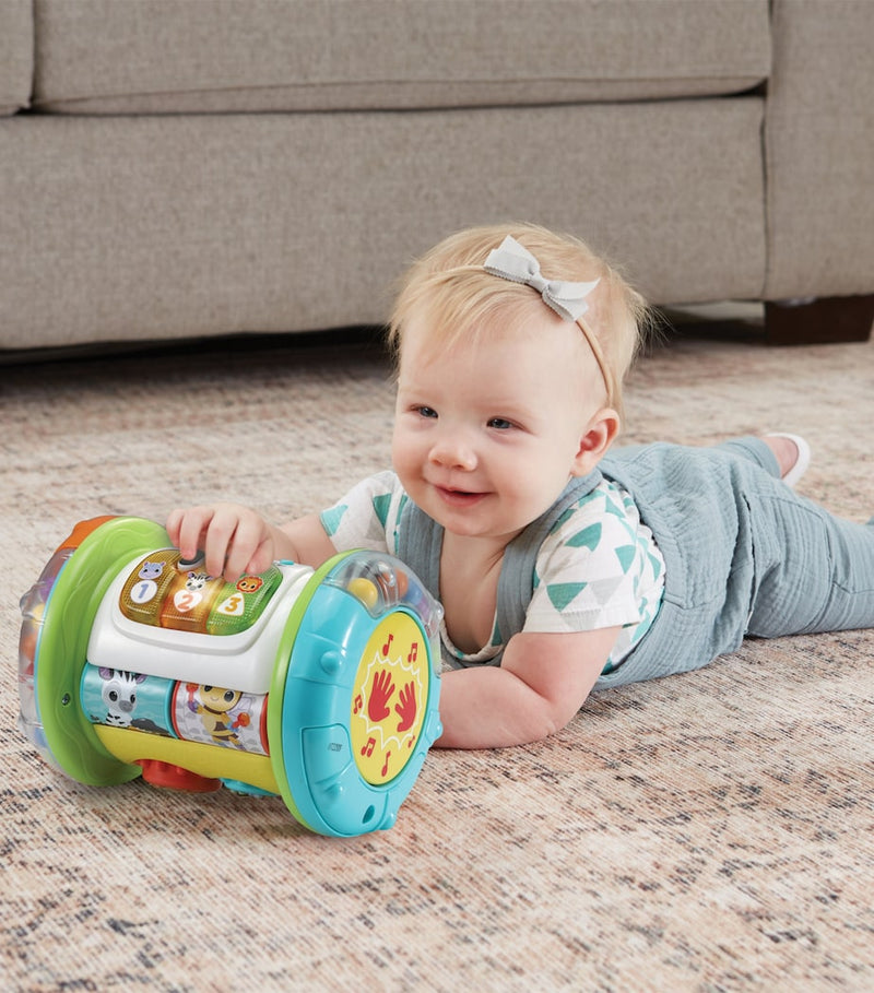 VTech infant activity roller with light-up keys and sounds (British brand)