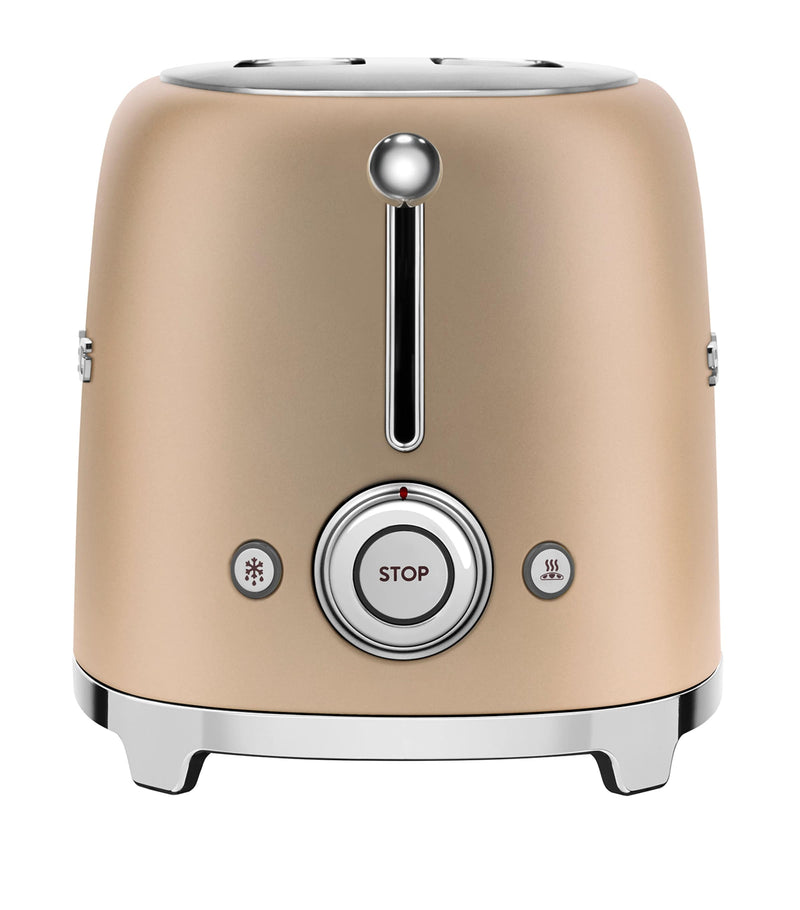 Smeg matte champagne toaster (British brand)