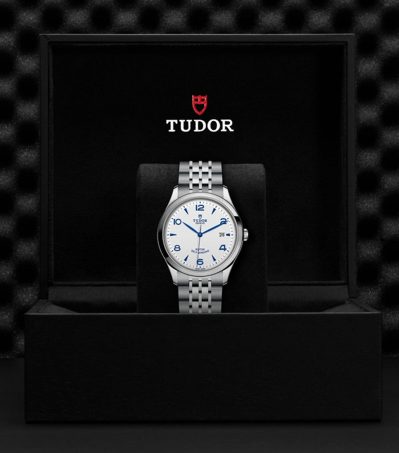 TUDOR 1926 watch 41mm stainless steel opaline dial (British brand)