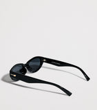 Le Specs Le Bijou oval sunglasses with gold-tone detailing, UK version