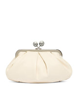 Harrods Weekend Max Mara Lambskin Pasticcino Clutch Bag- Buy online at McGrocer
