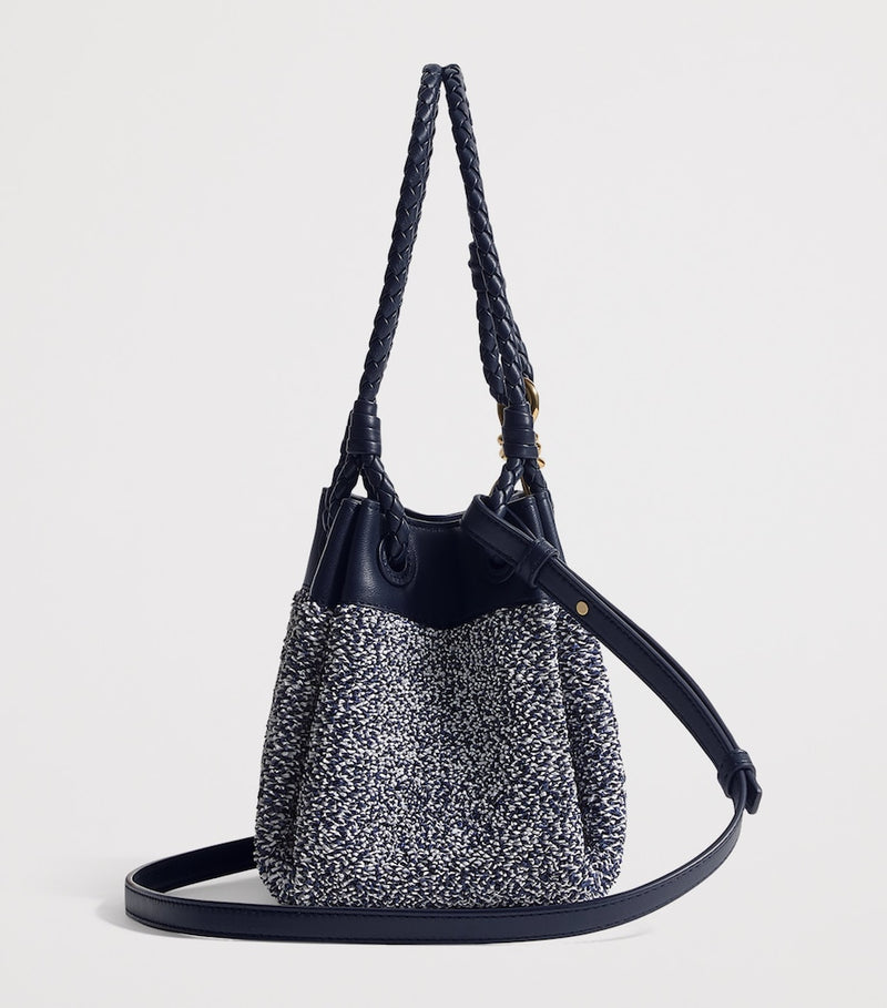 Bottega Veneta raffia Parachute shoulder bag - British product