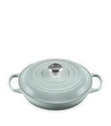 Harrods Le Creuset Cast Iron Shallow Casserole Dish 26cm- Buy online at McGrocer