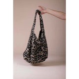 SVNX hobo bag beige leopard one size, UK version
