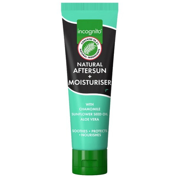 Incognito Aftersun Moisturiser 150ml, imported from the UK