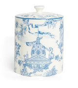 Harrods Harrods Bone China Toile Tea Caddy 13cm- Buy online at McGrocer