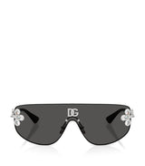 Harrods Dolce&Gabbana Crystal-Embellished Visor Sunglasses- Buy online at McGrocer