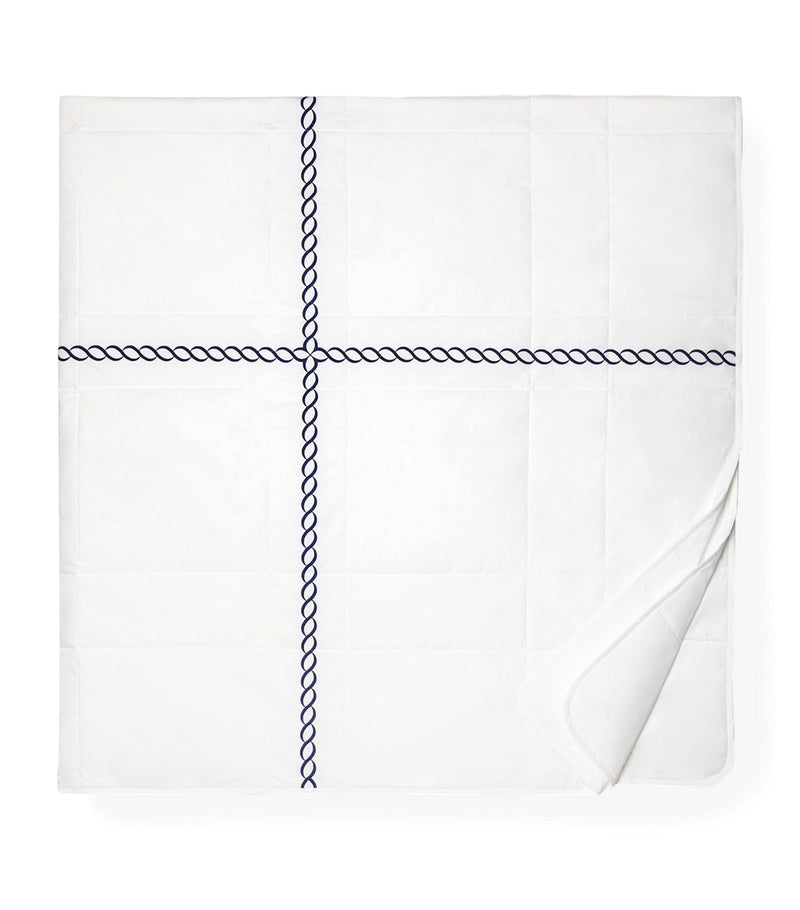 Pratesi Treccia super king bedspread 290x260cm, imported from the UK