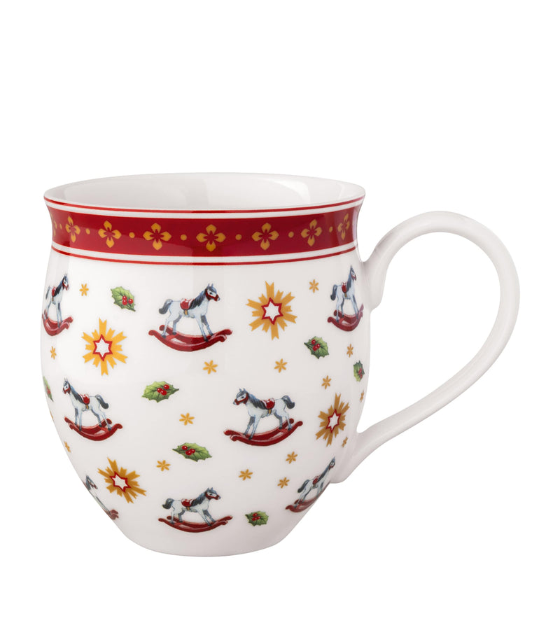 Villeroy & Boch Toy's Delight Anniversary porcelain mugs set of 4 (British brand)