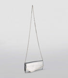 Jimmy Choo Emmie clutch bag with chain strap, imported from the UK