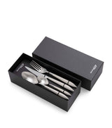 Harrods Bugatti Ares Stainless Steel 24-Piece Cutlery Set- Buy online at McGrocer