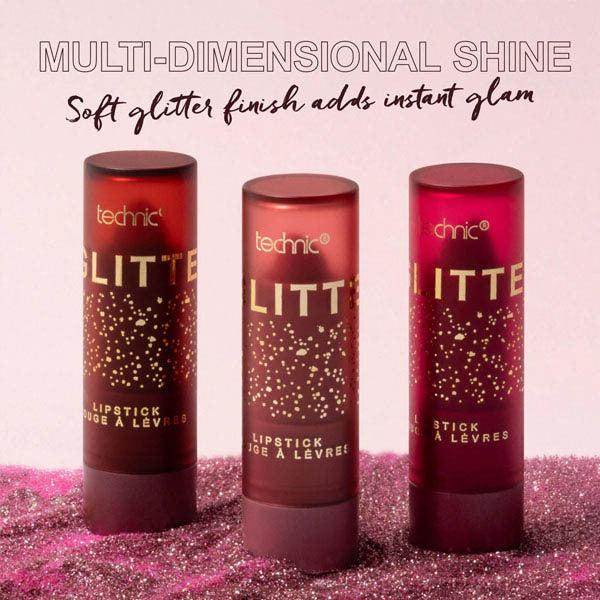 Technic glitter lipstick Femme Fatale 4.3g, imported from the UK