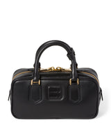 Harrods Miu Miu Leather Arcadie Top-Handle Bag- Buy online at McGrocer
