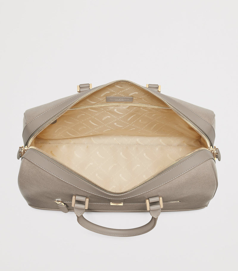 Aspinal Of London Leather Connaught Holdall - British product