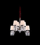 Baccarat Zénith Nomade 6-light crystal chandelier (British brand)