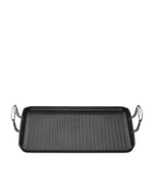 Le Creuset toughened non-stick ribbed rectangular grill 35cm, UK version