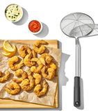 OXO Good Grips Scoop and Strain Skimmer, imported from the UK