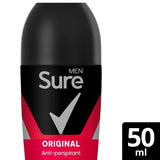 Superdrug Sure Men Original Antiperspirant Roll On Deodorant 50 ml- Buy online at McGrocer