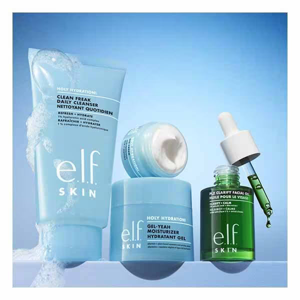 E.L.F. Holy Hydration daily cleanser gel 162ml - British product