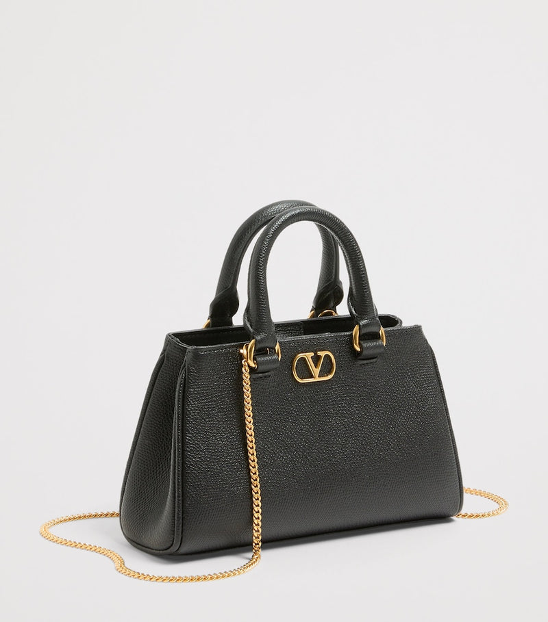 Valentino Garavani top-handle bag VLogo Signature mini (British brand)
