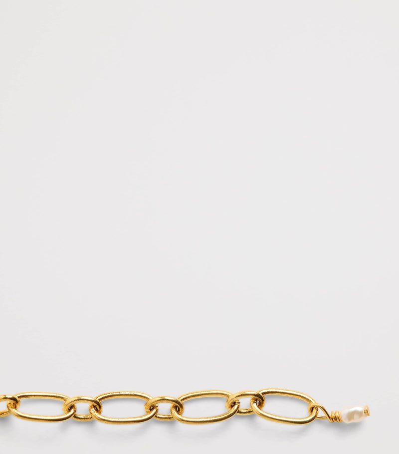 Anni Lu gold-plated beaded Jetset bracelet, UK version