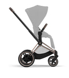 Cybex ePRIAM pushchair in Rosegold and Mirage Grey - British product