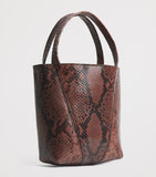 Chloé Spin tote bag snakeskin effect small size (British brand)