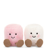 Harrods Jellycat Amuseable Pink and White Plush Marshmallows Soft Toy (9cm)- Buy online at McGrocer
