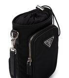 Prada Re-Nylon cross-body phone case, imported from the UK