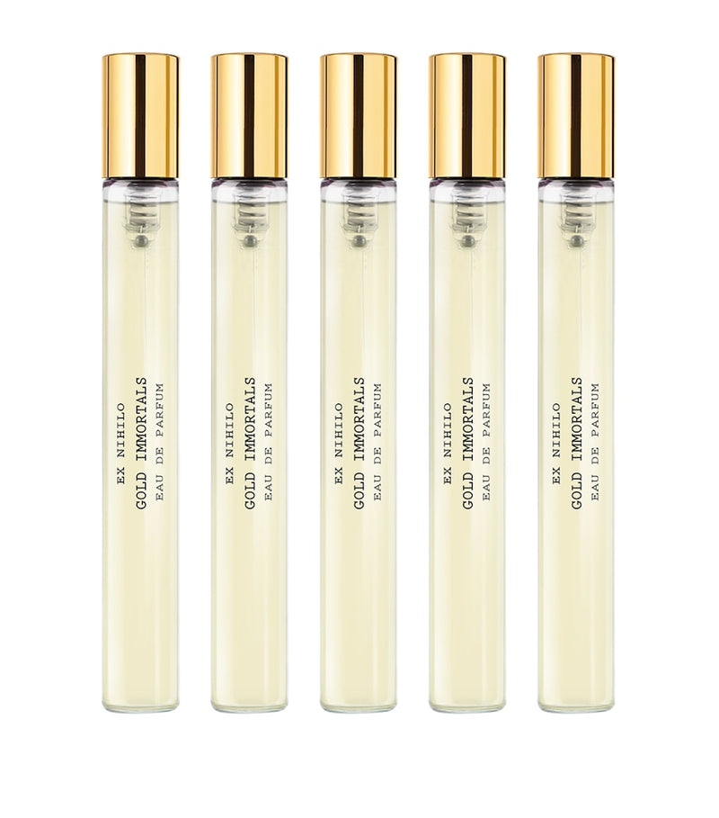 Ex Nihilo Gold Immortals eau de parfum travel set 5x7.5ml, UK version