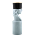 GINORI 1735 Il Letterato porcelain candle holder - British product