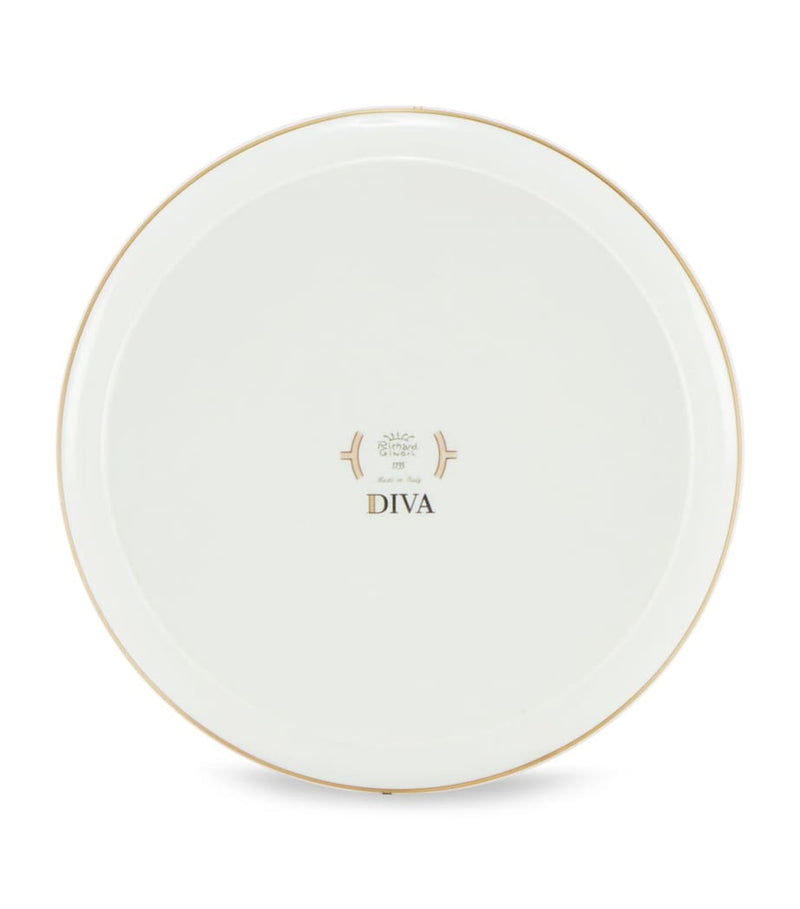 Ginori 1735 porcelain tray Colonna Diva Rosa 17cm, imported from the UK