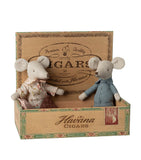 Maileg Grandma and Grandpa Mice Set 17cm, imported from the UK