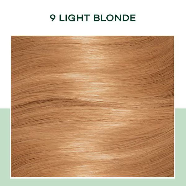 Clairol Natural Instincts semi-permanent hair dye 9 Light Blonde, imported from the UK